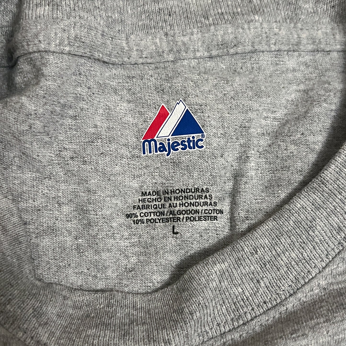 2007 World Series Champs Boston Red Sox Clubhouse Shirt - L