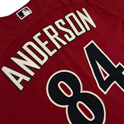 2016 Team Issued Arizona Diamondbacks #84 Anderson Jersey - 46/L