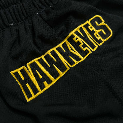 Team Issued Iowa Hawkeyes Basketball 2010/11 #3 Game Shorts - 38/S