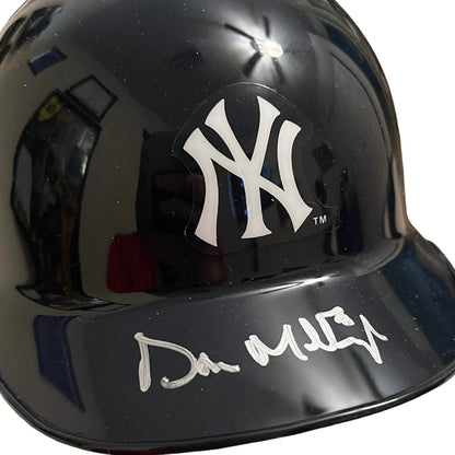 Autographed Don Mattingly New York Yankees Mini Helmet with COA