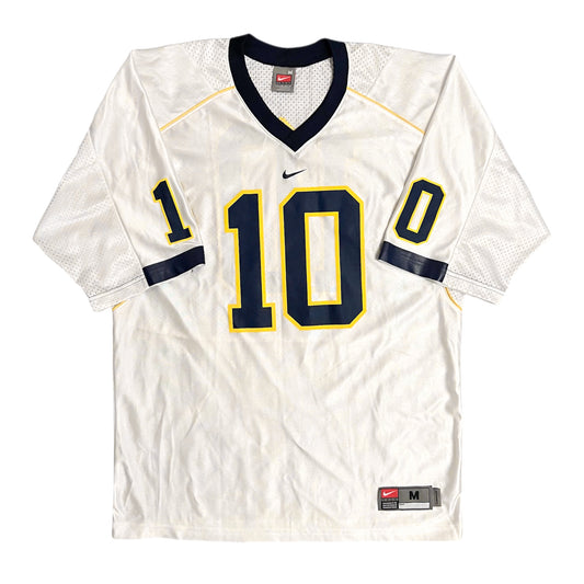 Michigan Wolverines #10 Nike Football Away Jersey - M