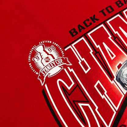 1998 Detroit Red Wings Back to Back Stanley Cup Champs Shirt - L
