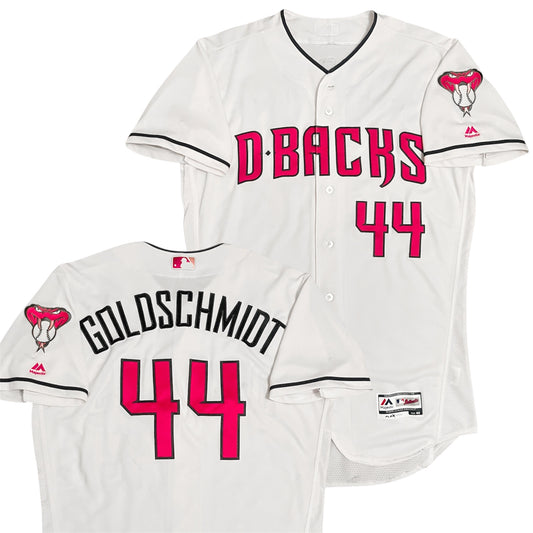 Authentic Paul Goldschmidt Arizona Diamondbacks 2018 Mother’s Day Jersey - 44