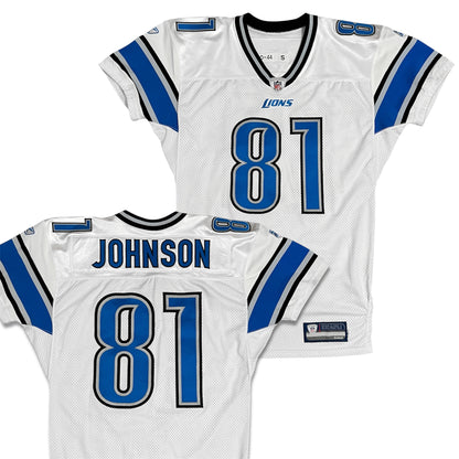 Player Issued Calvin Johnson 2010/11 Detroit Lions Jersey - 44