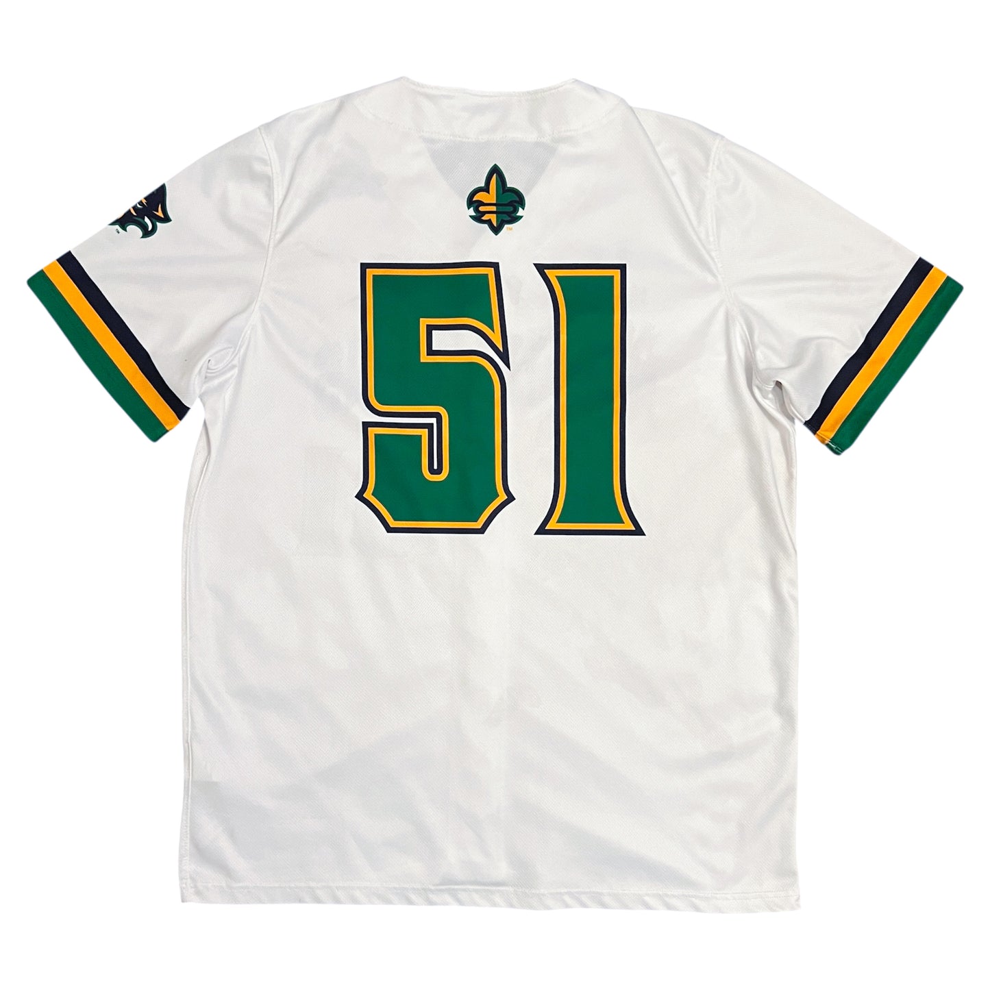 2022 Team Issued New Orleans Privateers Mardi Gras Jersey - XL