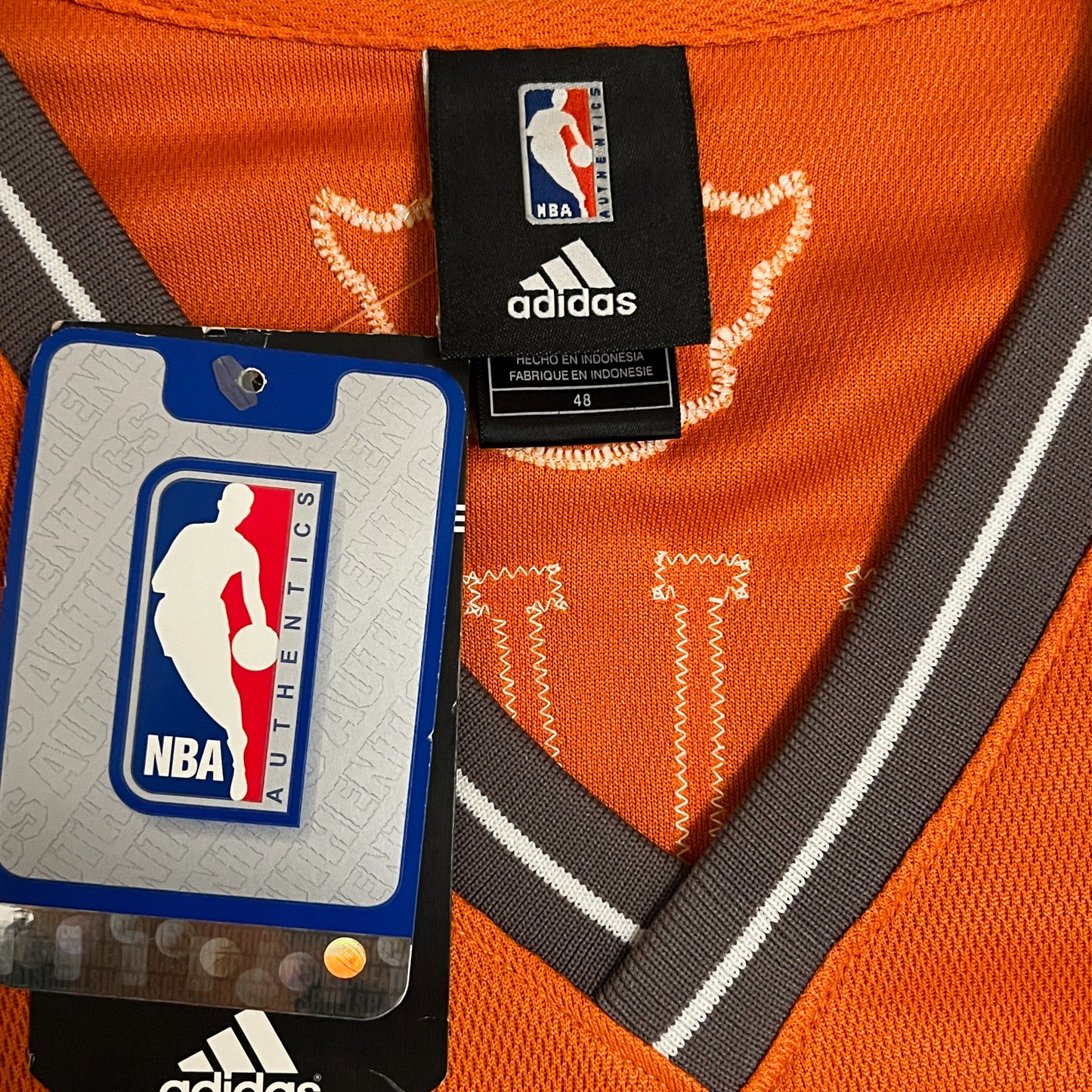 Signed Grant Hill Phoenix Suns Alternate Jersey - 48/L