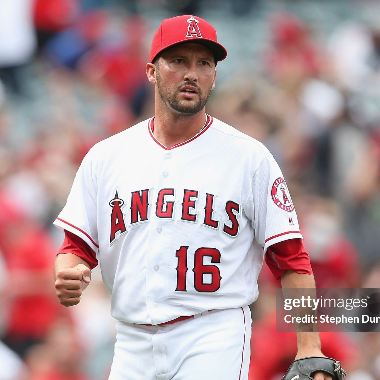 Authentic Los Angeles Angels Huston Street Jersey - 44/L