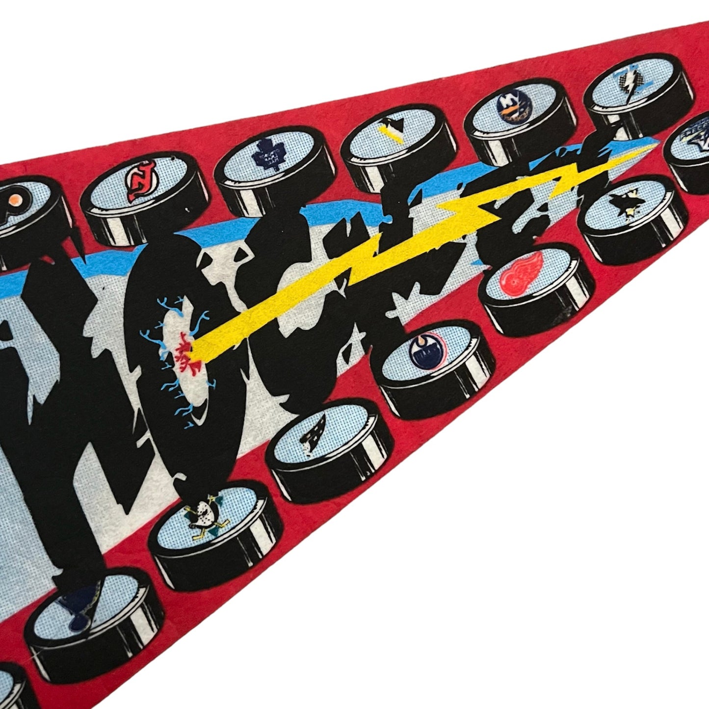 Vintage NHL Team Logos Pennant