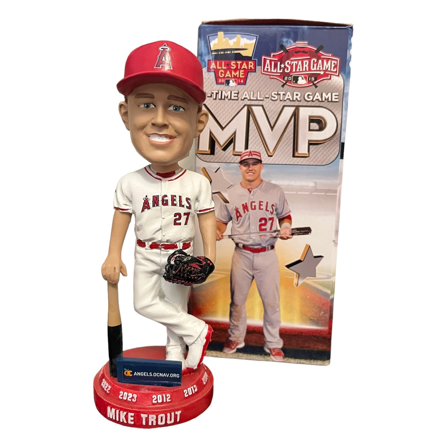 Mike Trout 11-Time All Star Los Angeles Angels Bobblehead