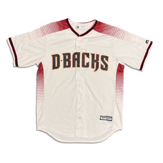 Arizona Diamondbacks 2016 White Majestic Home Jersey - M