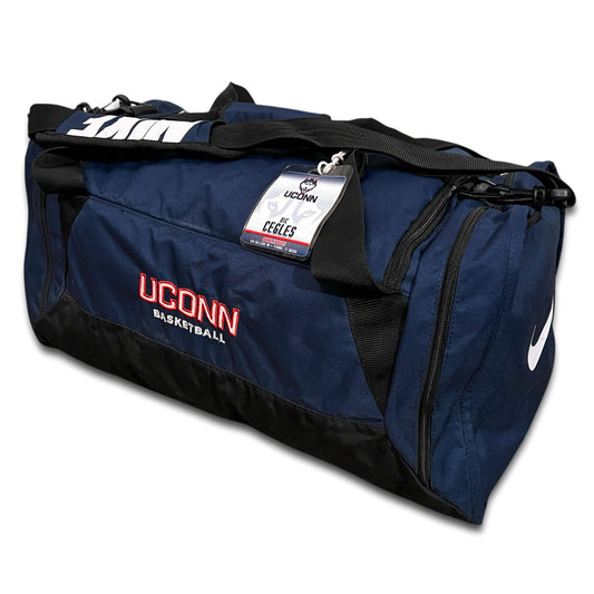 Team Issued UConn Huskies Basketball Team Travel Duffle Bag