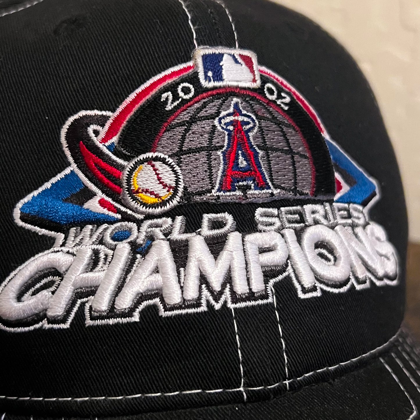 2002 World Series Anaheim Angels Official Clubhouse Hat