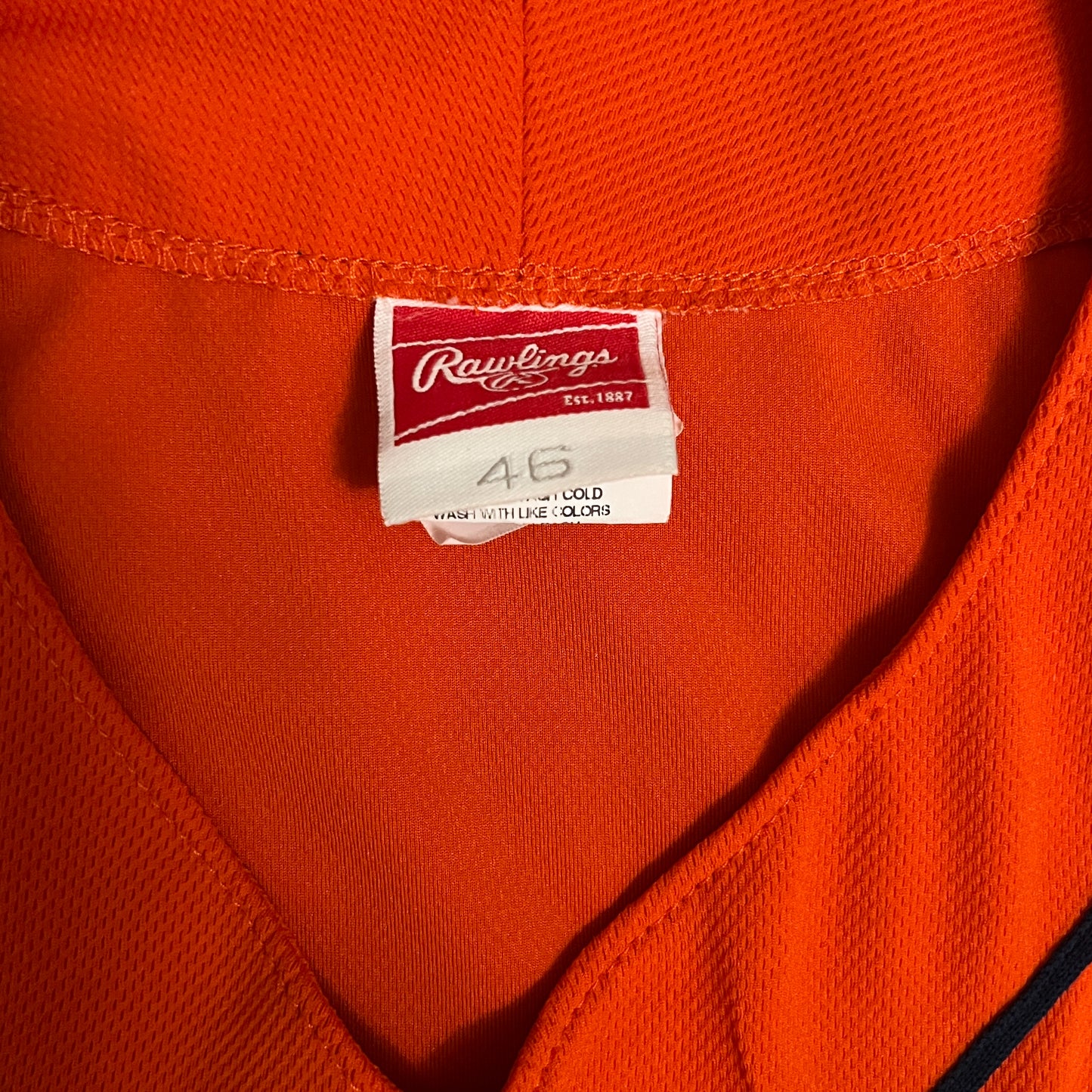 Team Issued 2010 Virginia Cavaliers Authentic Jersey - 46