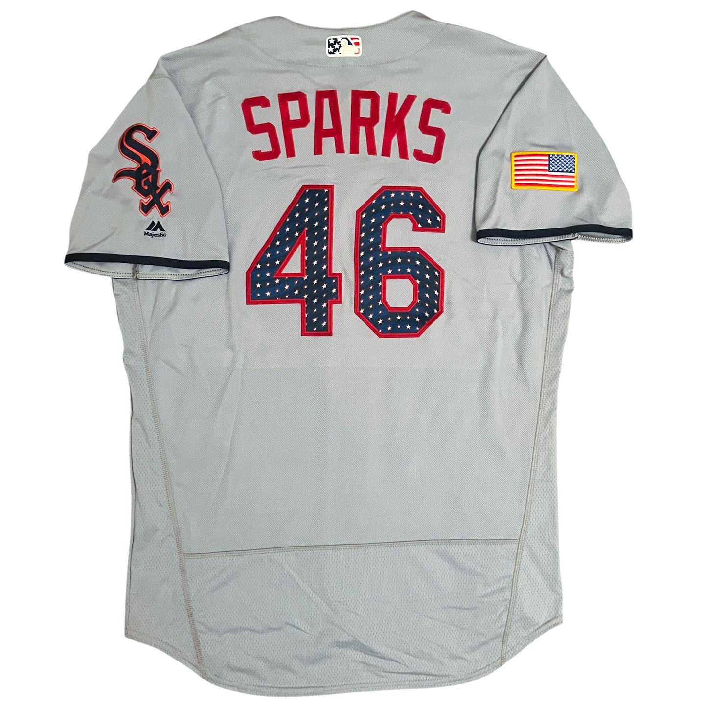 2018 Team Issued Chicago White Sox 4th of July Jersey - 48/XL
