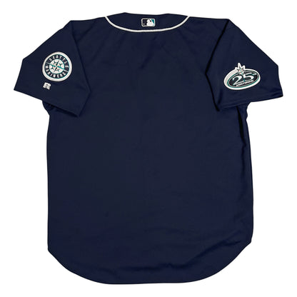 Authentic 2002 Seattle Mariners 25th Anniversary Jersey - 52