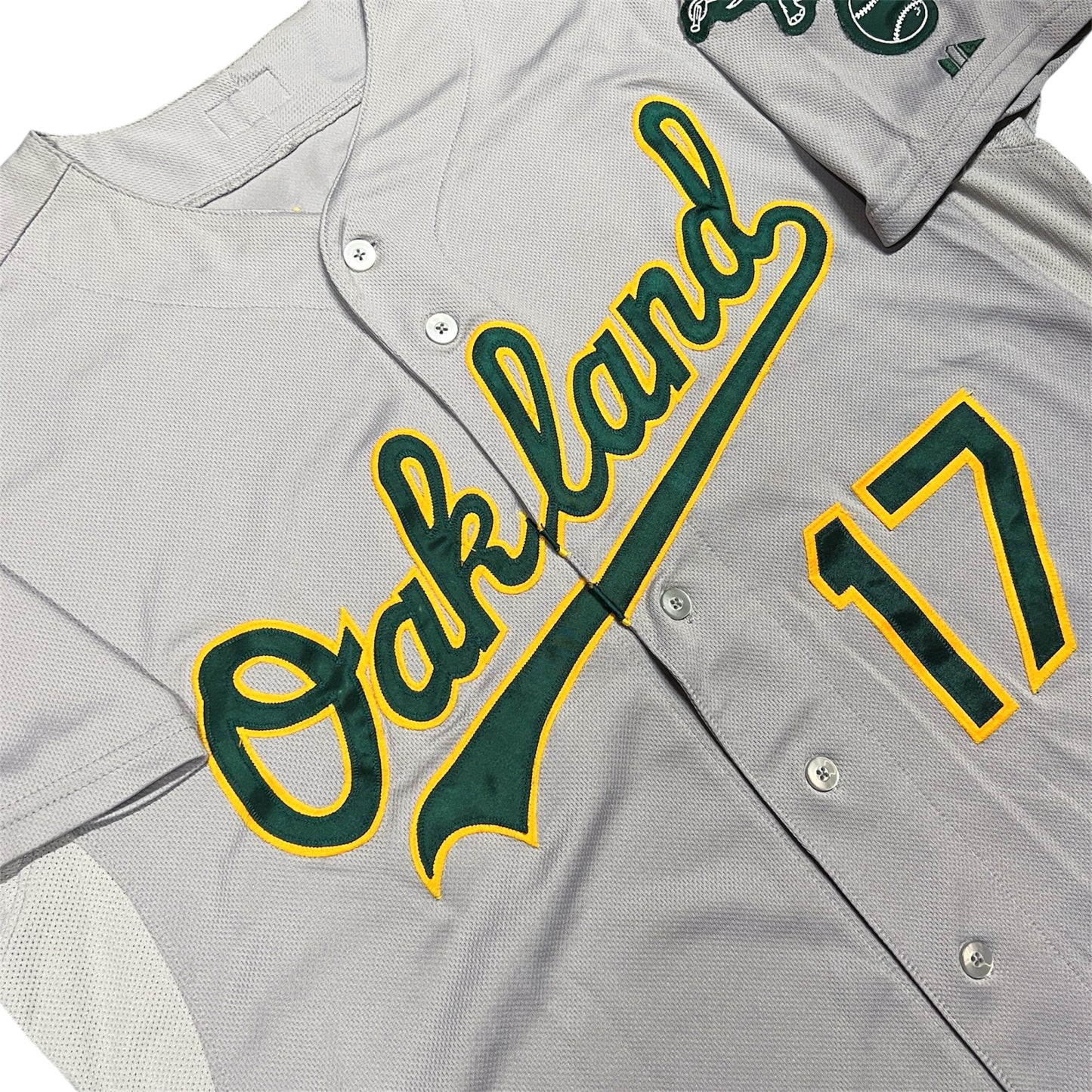 Team Issued Oakland Athletics Road Jersey - 48/XL