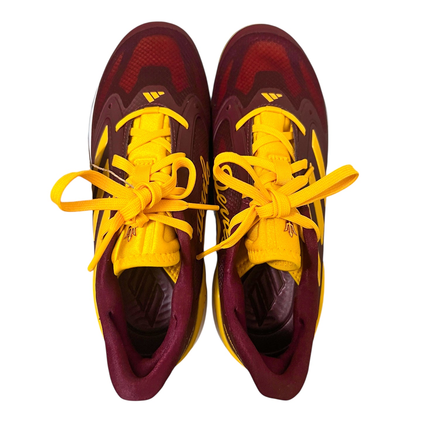Team Issued Arizona State Sun Devils Softball Purehustle Elite Cleats - W8.5