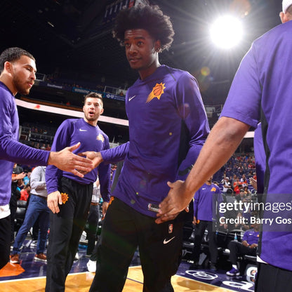 Team Issued 2017/18 Phoenix Suns Josh Jackson Warm Up Shirt - LT