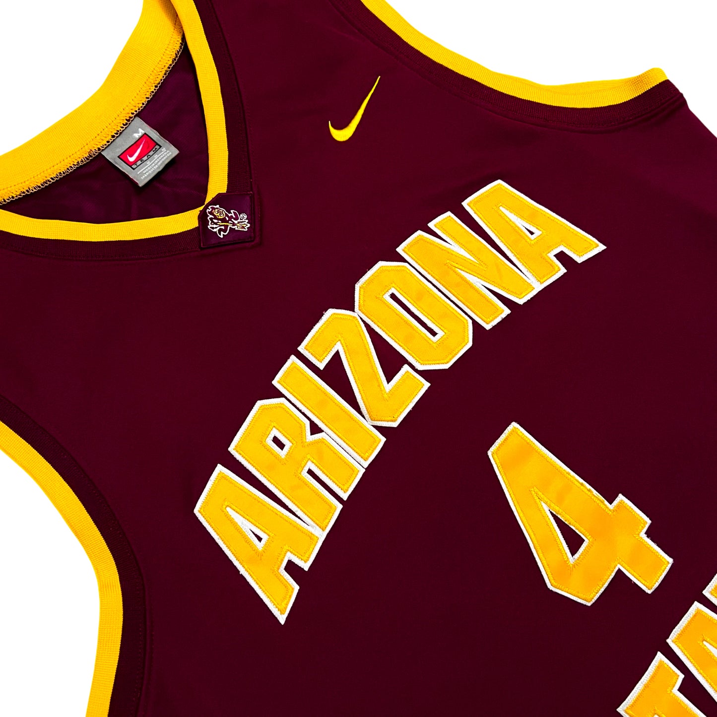 Authentic Arizona State Sun Devils Basketball Jersey - M