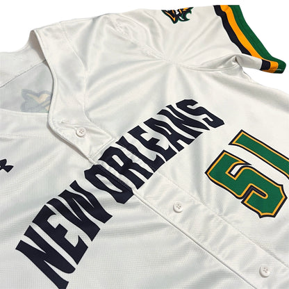 2022 Team Issued New Orleans Privateers Mardi Gras Jersey - XL