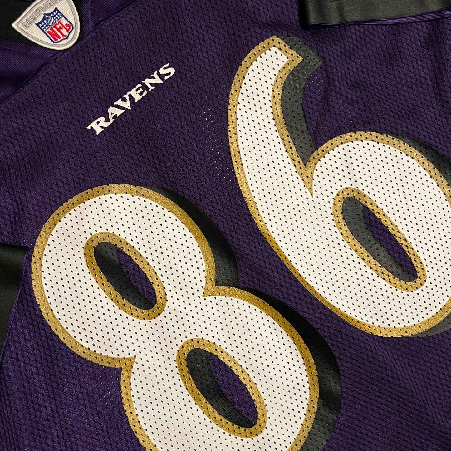 Vintage Todd Heap Baltimore Ravens Reebok Jersey - L