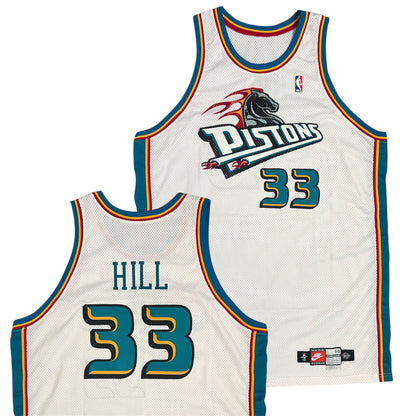Authentic 1998-99 Grant Hill Detroit Pistons Jersey - 56