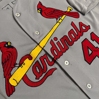 Team Issued 2013 St. Louis Cardinals Brock Peterson Jersey - 48
