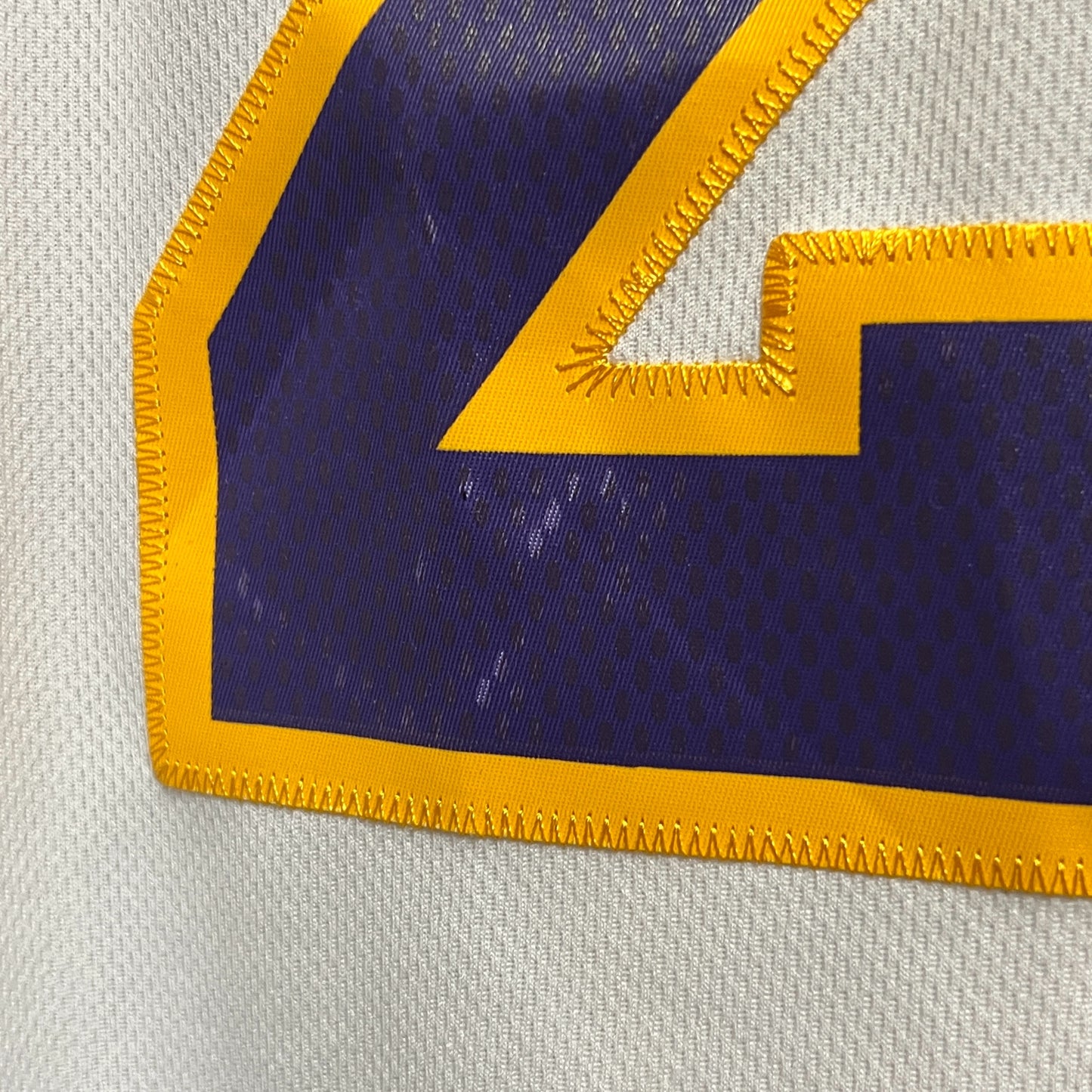 Vintage Kobe Bryant Los Angeles Lakers Noche Latina Authentic Jersey - XL