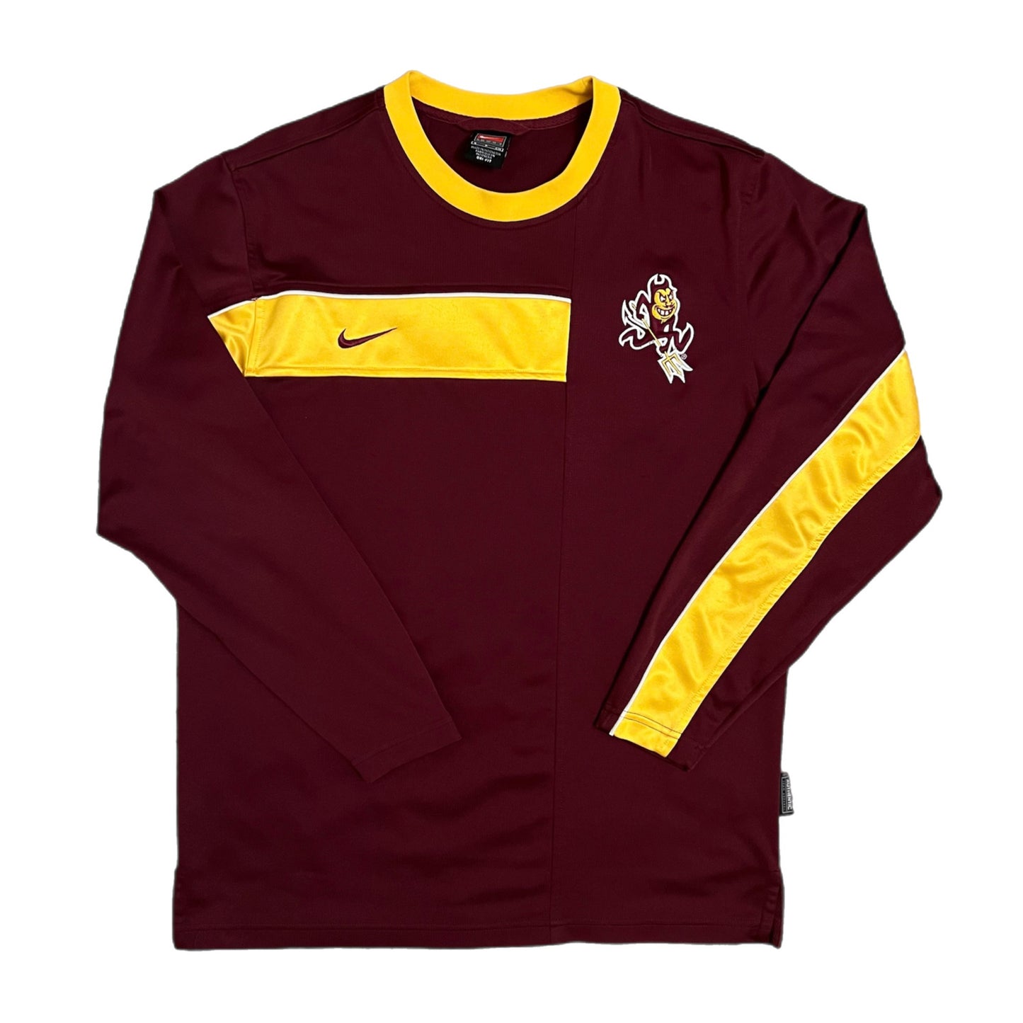 Arizona State Basketball Warm Up Long Sleeve Shirt - s