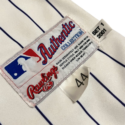 2001 Game Used Brian Anderson Signed Arizona Diamondbacks Jersey - 44/L