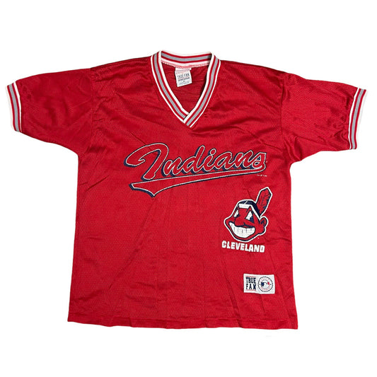 Vintage 1999 Cleveland Indians Mesh Jersey - YXL