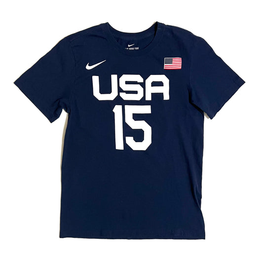 Devin Booker Team USA Basketball Olympic Name & Number Shirt - S