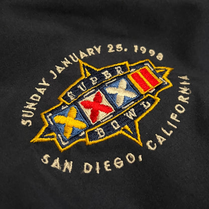 1998 Super Bowl XXXII San Diego Pullover Jacket - XL