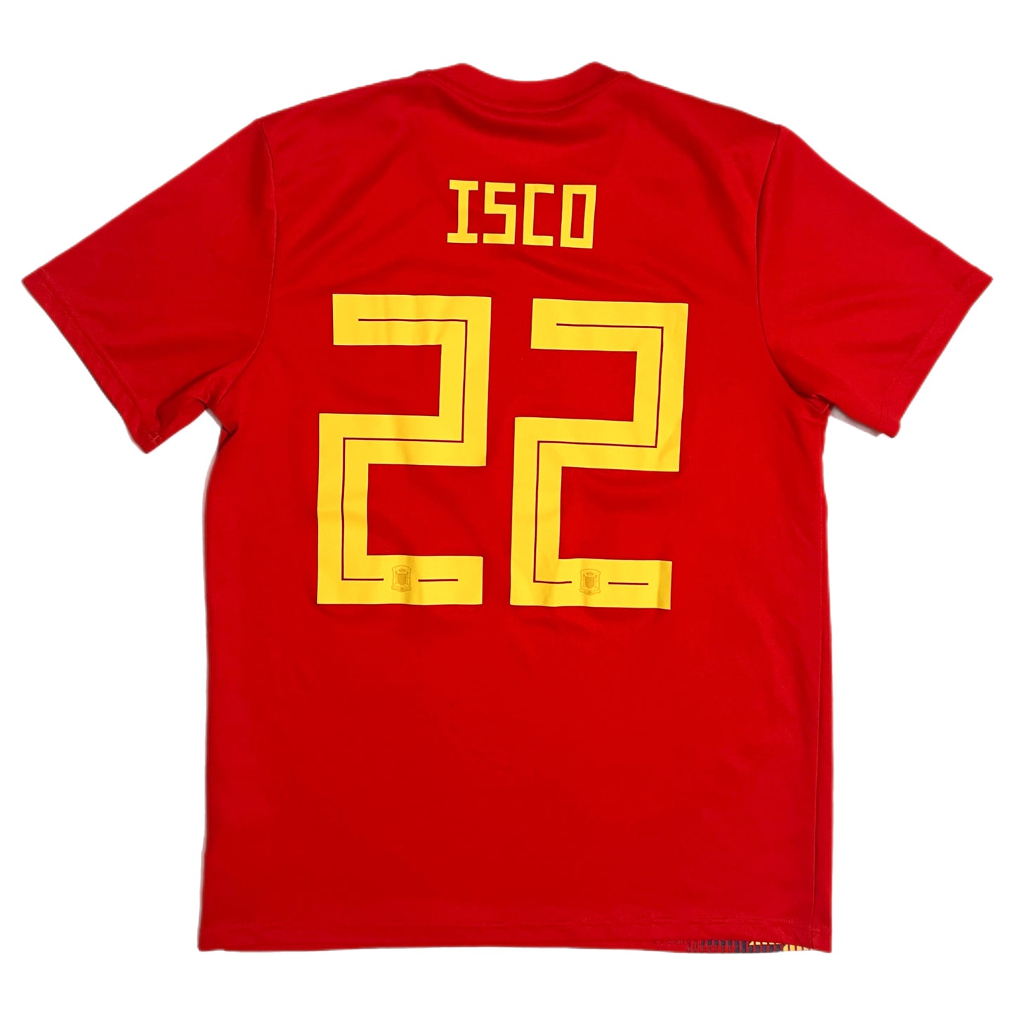 Isco 2018 Spain National Team World Cup Home Jersey - M