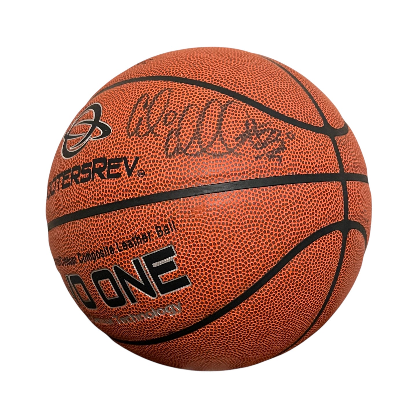 Signed NBA Slam Dunk Champion Cedric Ceballos Full Size Basketball