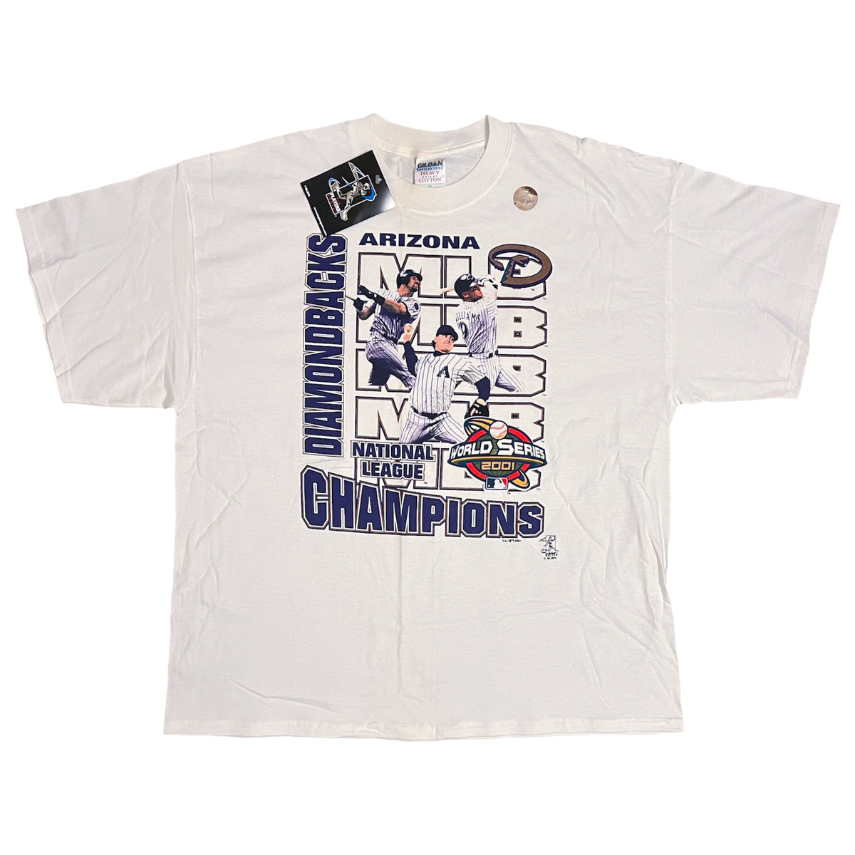 Vintage Arizona Diamondbacks 2001 NL Champs Shirt - 2XL