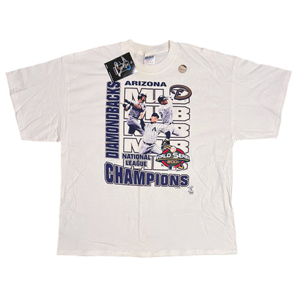 Vintage Arizona Diamondbacks 2001 NL Champs Shirt - 2XL