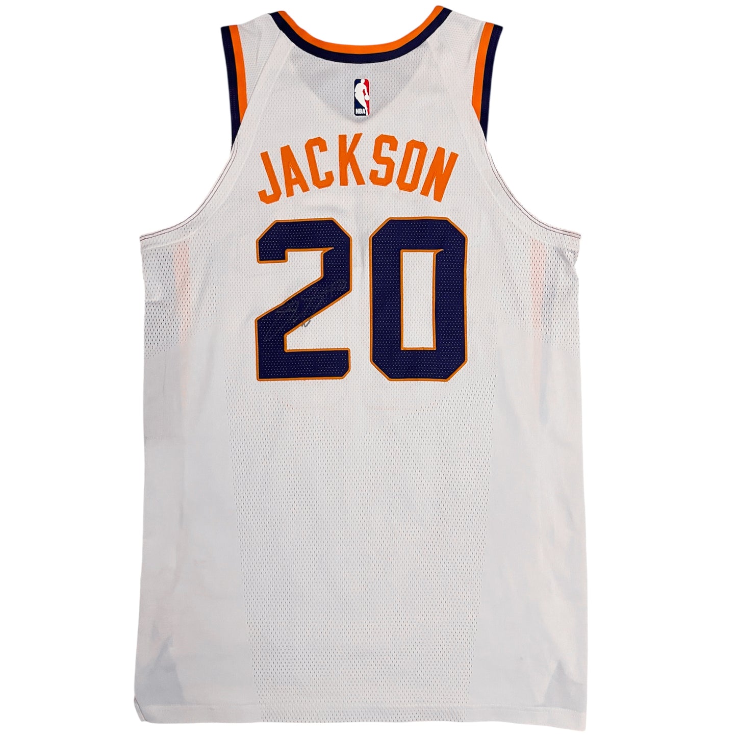 Signed 2017 Team Issued Phoenix Suns Josh Jackson Rookie Year Game Jersey - 48 +4” L