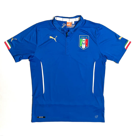 2014 World Cup Italy Home Football Jersey - XL