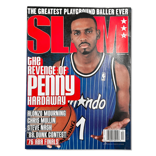 Slam Magazine December 1998 #30 Issue Penny Hardaway Cover