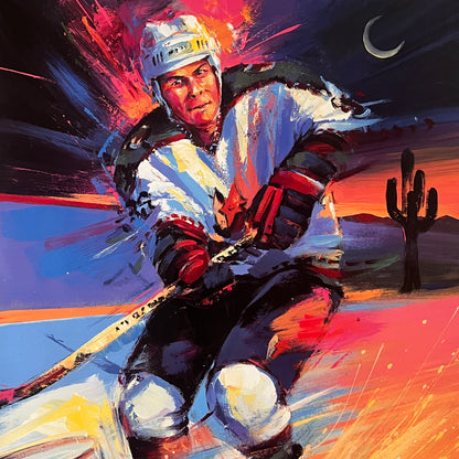 1996 Arizona Coyotes Inaugural Season Poster