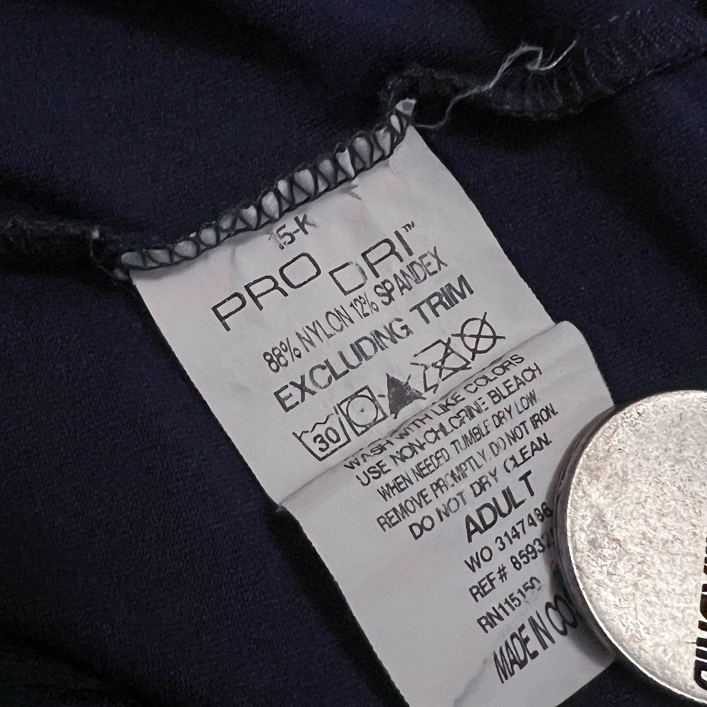 Team Issued 2015 Virginia Cavaliers Authentic Jersey - 44