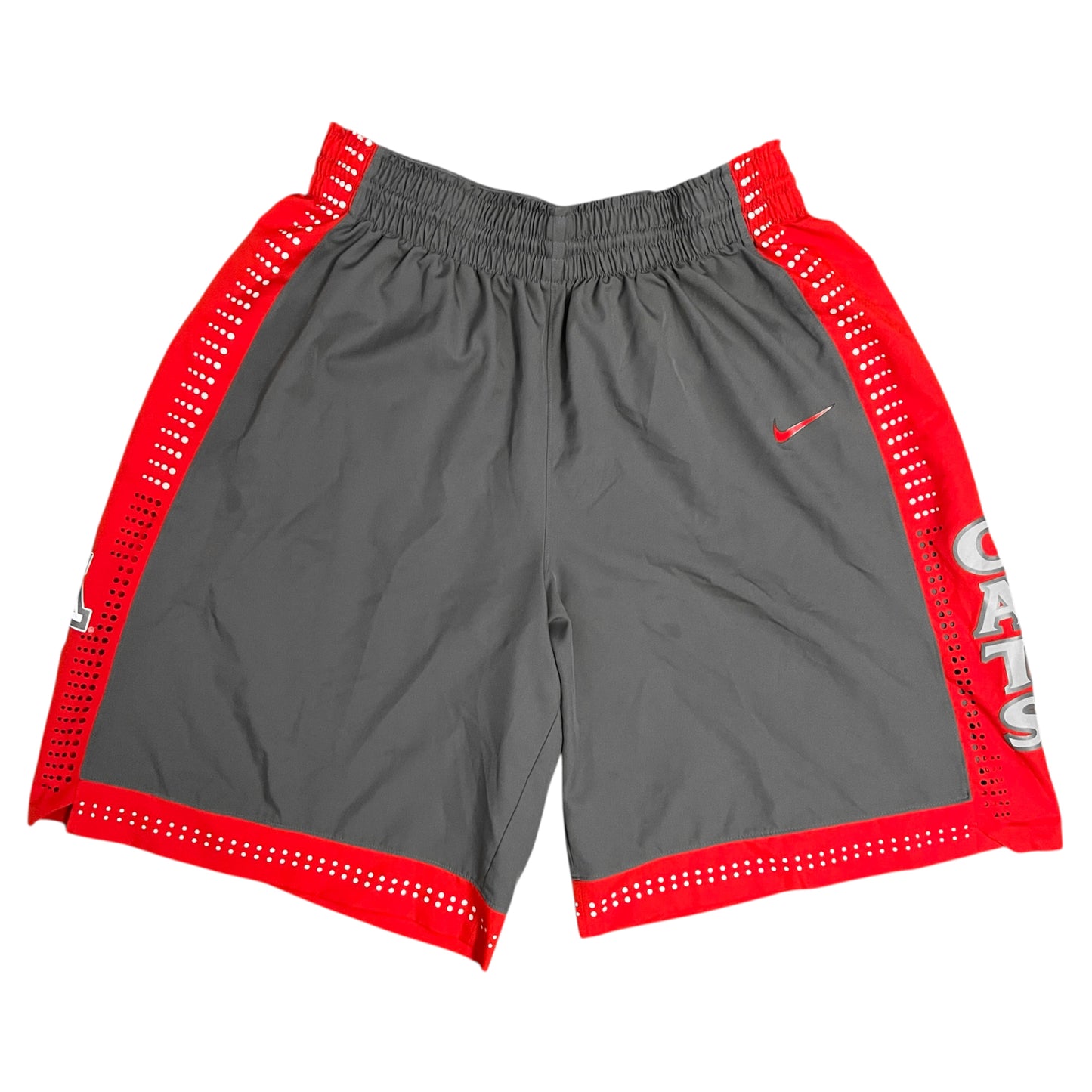 Authentic 2011/12 Arizona Wildcats Nike Hyper Elite Platinum Shorts - 2XL