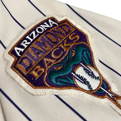2001 Game Used Brian Anderson Signed Arizona Diamondbacks Jersey - 44/L