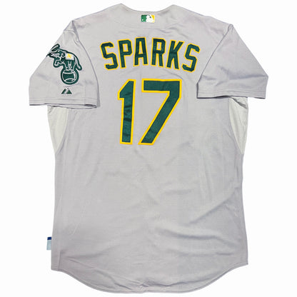 Team Issued Oakland Athletics Road Jersey - 48/XL