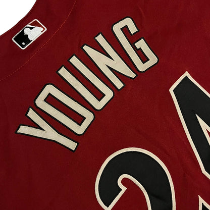 Authentic Chris Young Arizona Diamondbacks 10th Anniversary Jersey - 44/L