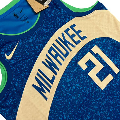 Milwaukee Bucks 2023/24 Jrue Holiday City Edition Jersey - M