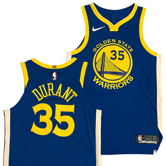 Authentic Kevin Durant Golden State Warriors Jersey - 44/M