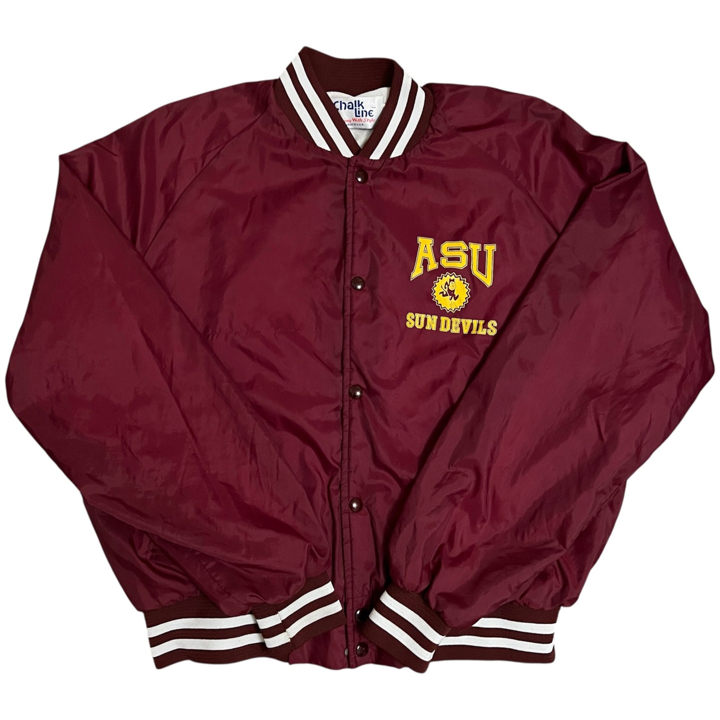 Vintage Arizona State Sun Devils Chalk Line Jacket - XL