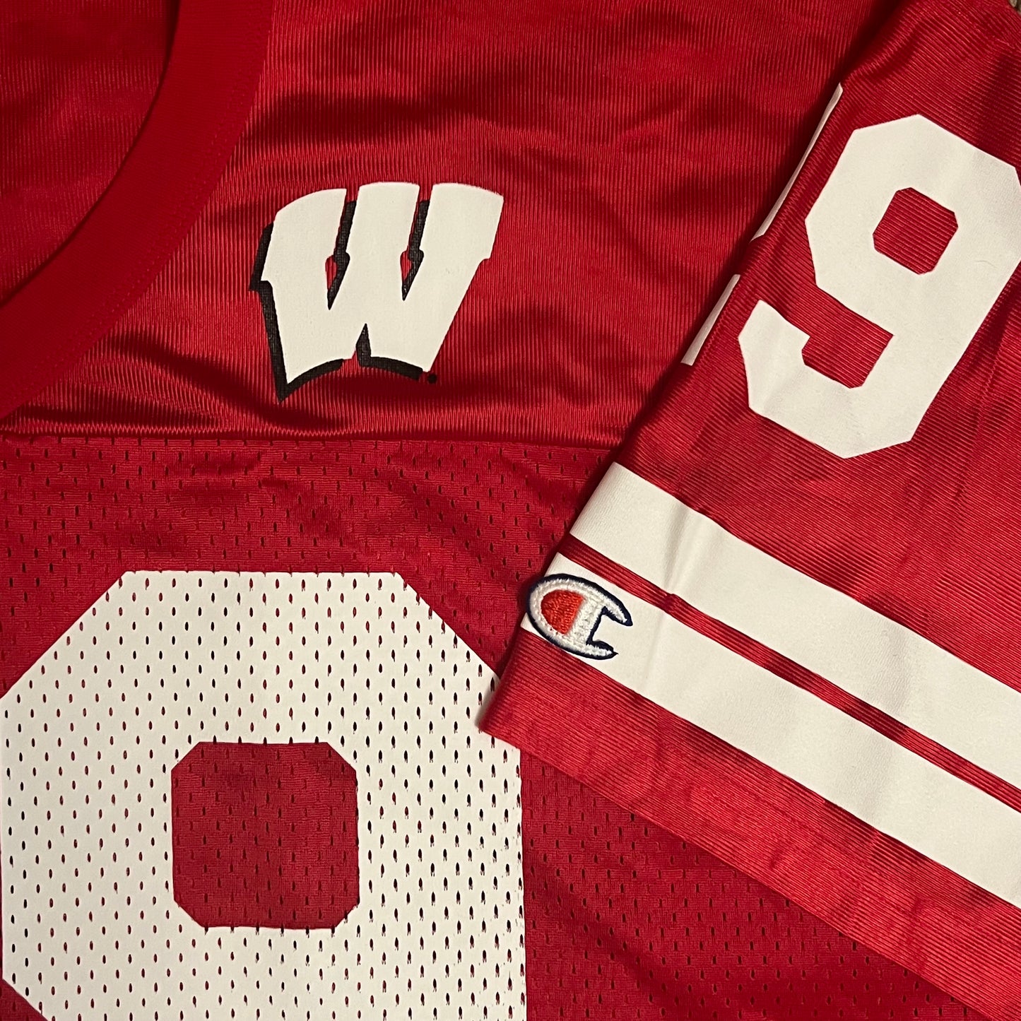 Vintage Michael Bennett Wisconsin Badgers Champion Jersey - 44